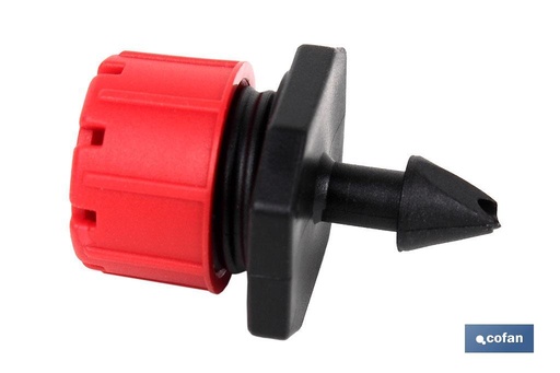 [90016080] Gotero pinchable regulable para riego por goteo