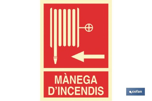[CAT-SO10LU297210] Mànega D'incendis esquerra