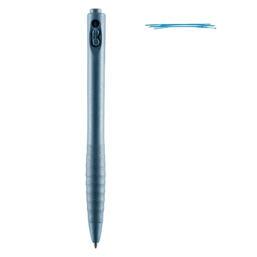 [058531010] BOLIGRAFO DETECTABLE RETRACTIL SIN CLIP TINTA AZUL PACK 50 UDS