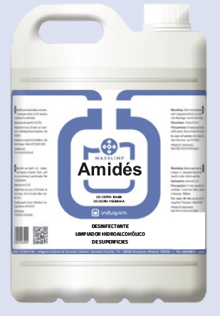 [T06851613001] AMIDES DETERGENTE DESINFECTANTE ESPUMANTE EN BASE AMINAS TERCIARIAS 5L