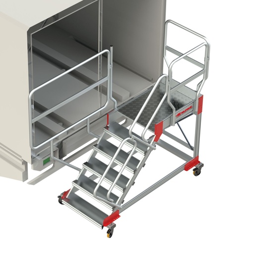 [SY-CA.] Escalera para trailer o camiones frigoríficos SY-CA