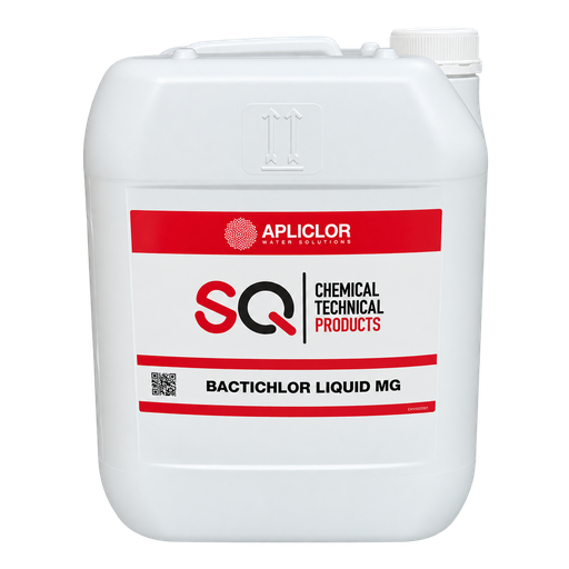 [17056] HIPOCLORITO SODICO  BACTICHLOR 25 Kgs legionela en sistemas de refrigeración y en procesos industriales (TP11)