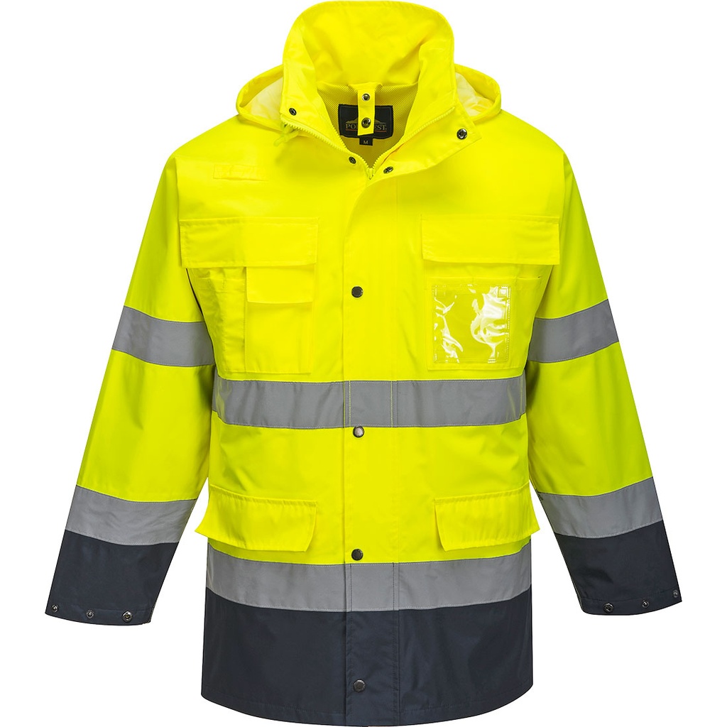 S162 - Chaqueta bicolor de alta visibilidad 3 en 1 Lite