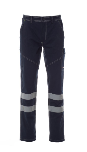 WORKER SUMMER REFLEX Pantalón unisex, para verano, con bandas re-flectantes