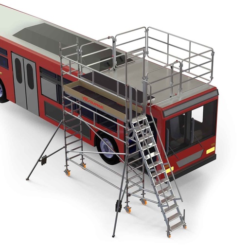 [TSA-AB/3] TSA-AB/3 ESCALERA CON PLATAFORMA PARA CAMIONES Y AUTOBUSES 