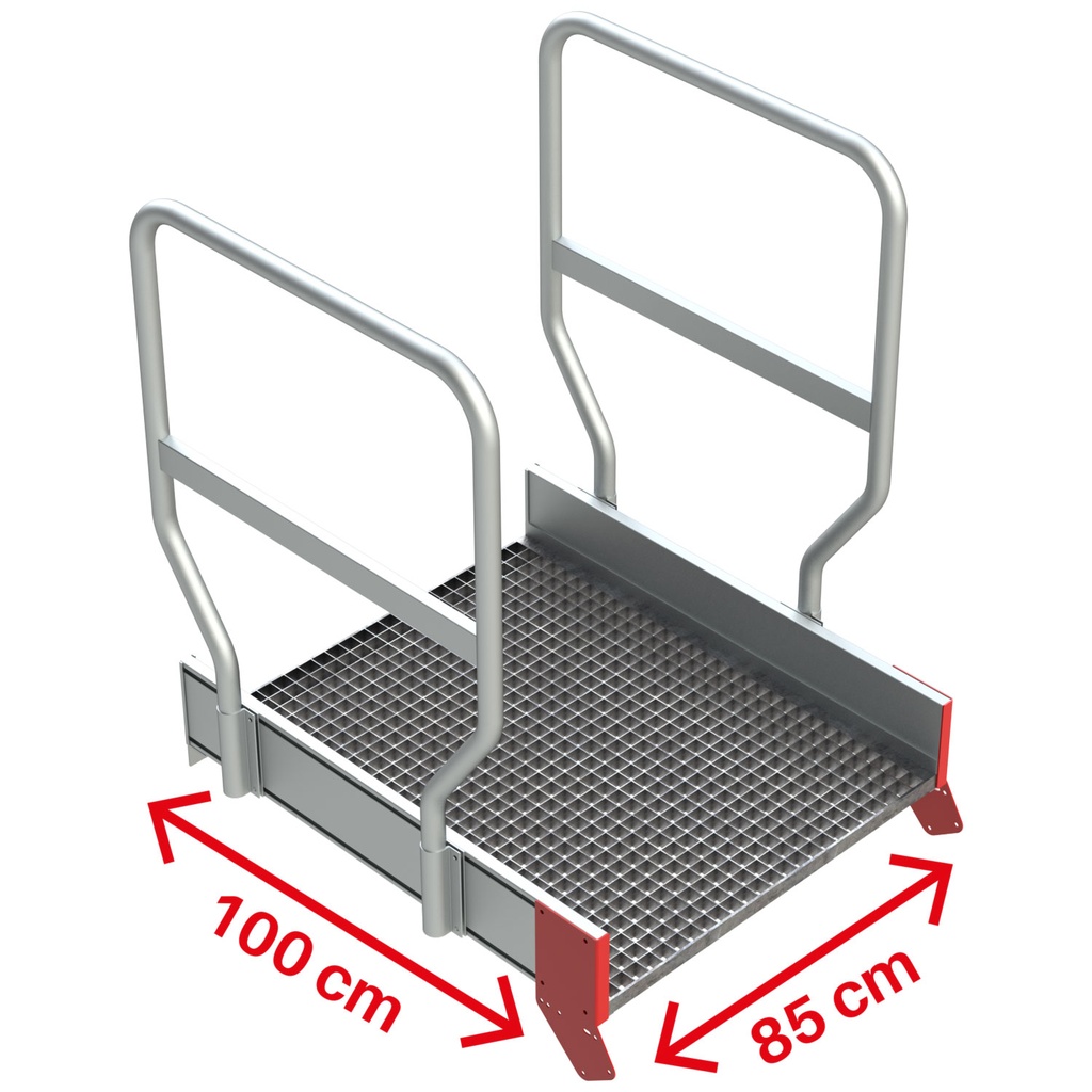 SGE-PLA-85 | Plataforma de trabajo para entreplantas y altillos 85x100 cm.